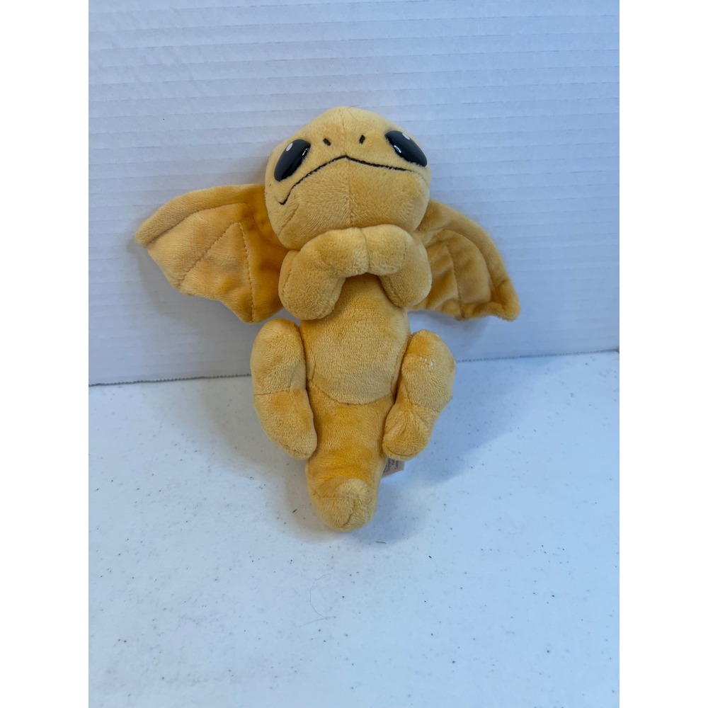 Toynami Little Embers Quirkymonster Gold Dragon Magnetic Plush 7.5 Inch